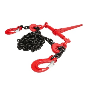 Lant ancorare pentru utilaje grele cu dispozitiv de tensionare pe clichet, greutate suportata 10T, lungime lant 4m, grosime zala fi 13mm, Cod: BK92734, Brand: BRECKNER GERMANY - Img 4
