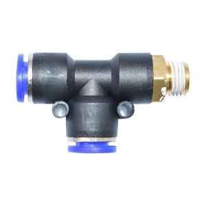 Mufa rapida T plastic si surub metalic fi 10x10 cu 1/4, Cod: DISVA82, Brand: BRECKNER GERMANY - Img 1
