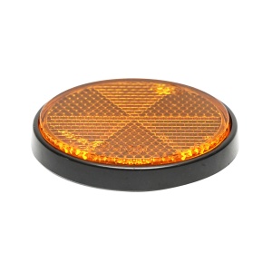 Reflectorizant rotund 60mm galben lateral, Cod: BK98490, Brand: BRECKNER GERMANY - Img 2