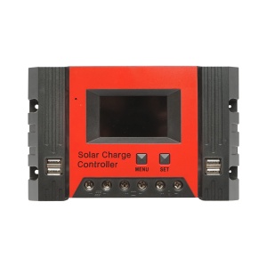 Regulator tensiune PWM panou solar 60A 12V/24V 4X port USB (12V=780W) (24V=1560W) max. 50V, Cod: BK69243, Brand: BRECKNER GERMANY - Img 1