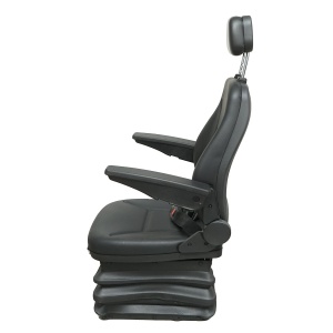 Scaun universal reglabil pe inaltime si greutate 40-120Kg, cotiere si spatar rabatabil 50-90° pentru tractor, utilaje agricole, industriale, stivuitor , Cod: DISLX79, Brand: BRECKNER GERMANY - Img 2