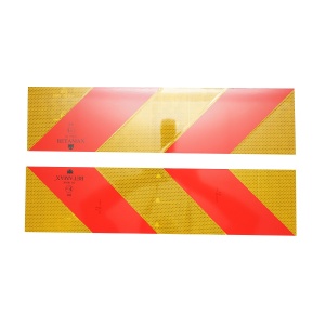 Set 2 placi reflectorizante hasurate cap tractor Breckner Germany, Cod: BK77513, BRECKNER GERMANY - Img 1