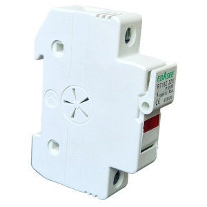 Soclu sigurante fuzibile, 1P, 16A, DC1000V, cu indicator LED, Ebasee - Img 3