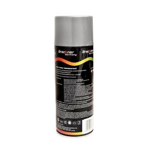 Spray vopsea acrilic termorezistent la 400 grade argintiu 450ml ,Cod: BK83118, Brand: BRECKNER GERMANY - Img 2