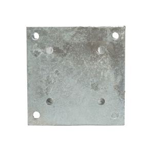 Suport stalp aplicat, fixare in suruburi 91x91x150, otel zincat, galvanizat, Cod: DISLX54 - Img 4
