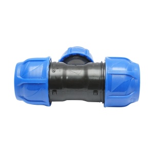 Teu reductie compresiune, D40x32x40mm, PN16, pentru sisteme de irigatii, Cod: DISLV95, Poelsan - Img 4