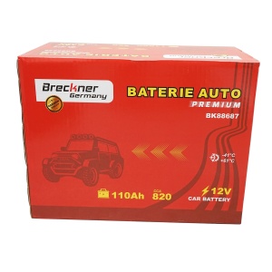 Acumulator T3, baterie auto 110Ah, 820A, 12V, Cod: BK88687, Brand: BRECKNER GERMANY - Img 5
