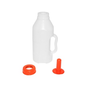 Adapatoare sticla de plastic cu suzeta 2,5 L pentru vitei, Cod: BK87785, Brand: BRECKNER GERMANY - Img 4