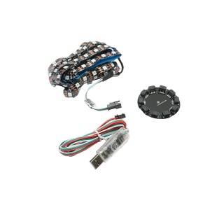 Banda LED model artificii 11x0.5+1x2m 5V, USB, bluetooth, control vocal, aplicatie RGB+IC, Cod: BK79082,Brand: BRECKNER GERMANY - Img 2