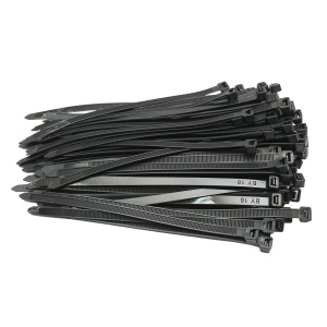 Faseta, colier plastic 7.6x200mm, negru, set 100buc, Cod: DISMT66, Brand: BRECKNER GERMANY - Img 1