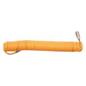 Furtun compresor, 10 metri, spiralat, cu cuple rapide universale, Cod: BK92674 Echivalență: DISFR83, Hoteche - Img 1