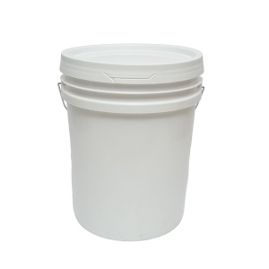 Galeata rotunda din plastic 20L cu capac pentru miere de albine, Cod: DISKR16 - Img 2