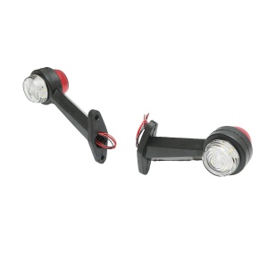 Lampi laterale de gabarit cu LED 12/24V, rosu-alb, Cod: BK69446, Brand: BRECKNER GERMANY - Img 4