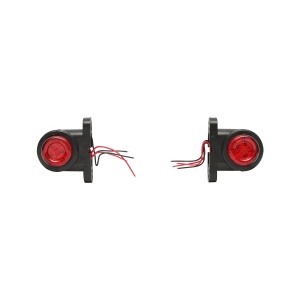Lampi laterale de gabarit cu LED 12-24V, rosu-alb FR0102, Cod: BK69442, Brand: BRECKNER GERMANY - Img 1