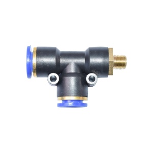 Mufa rapida T plastic si surub metalic fi 12x12 cu 1/8, Cod: DISVA92, Brand: BRECKNER GERMANY - Img 1