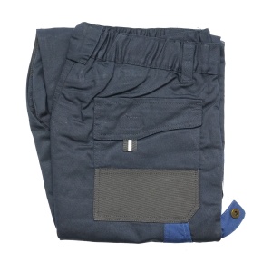Pantaloni de lucru, poliester cu bumbac, albastru navy, XXL, Cod: BK77218, Brand: BRECKNER GERMANY - Img 8