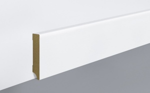 Plinta Mdf, alba, 240 x 1.4 x 8 cm, L201, Egger - Img 1