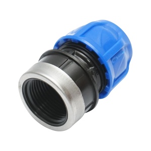 Racord compresiune, cu filet interior, D25mmx1 toll, PN16, pentru sisteme irigatii, Cod: DISLV50, Poelsan - Img 3