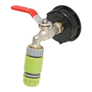 Robinet de scurgere 1/2 pentru bazin IBC cu filet int 60 mm, Cod: DISEW81, Autospeed - Img 4