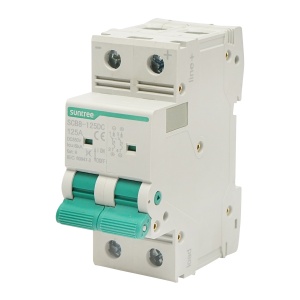 Separator, intrerupator de suprasarcina automat 2P, 125A, 550VDC, Cod: BK77759, Brand: SUNTREE - Img 2