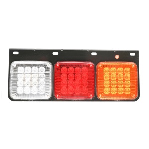 Set lampi spate camion cu LED 500x200 24V, Cod: BK69100, Brand: BRECKNER GERMANY - Img 3