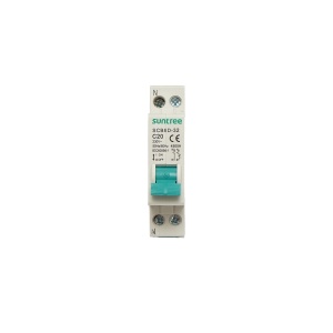Siguranta automata bipolara 1P+N, 20A, 4.5kA, Cod: BK78977, Brand: SUNTREE - Img 1