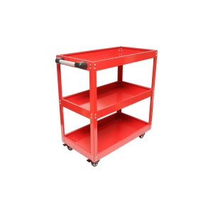 Carucior metalic pe roti cu 3 rafturi pentru scule 760x710x355mm, Cod: DISGP60, - Img 3
