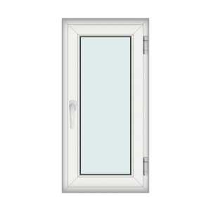 Fereastra 60x120cm, 1 canat, alb, dreapta si rabatare, Klass, 7cm, 6 camere, 2 garnituri - Img 1