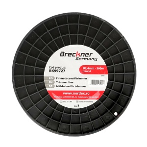Fir rotund pentru motocoasa, 2.4 mm x 360 m, Cod: BK99727, Brand: BRECKNER GERMANY - Img 4