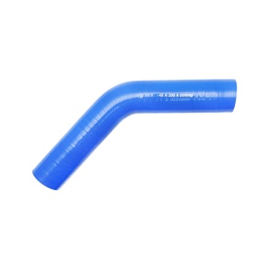 Furtun cotit silicon 45 grade cu insertie textila Int. 48x200x200mm, Cod: BK92367, Brand: BRECKNER GERMANY - Img 1