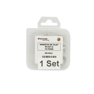 Insertie spiralata pentru reparat filete M14x1.5mm 10 piese, Cod: BK78623, Brand: BRECKNER GERMANY - Img 4
