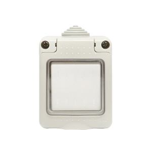 Intrerupator simplu, aplicat, PT IP55, 10AX, 250V, Cod: BK69695, Breckner Germany - Img 2