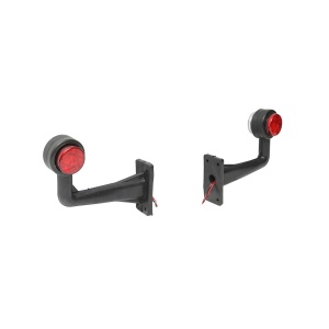 Lampi laterale de gabarit cu LED 12/24V, rosu-alb, Cod: BK69449, Brand: BRECKNER GERMANY - Img 3