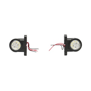 Lampi laterale de gabarit cu LED 12-24V, rosu-alb FR0102, Cod: BK69442, Brand: BRECKNER GERMANY - Img 2