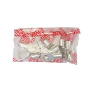 Papuc pentru cablu din cupru fi 10mm sectiune nominala 40mm2 10 buc, Cod: DISCS67-10, Brand: BRECKNER GERMANY - Img 1