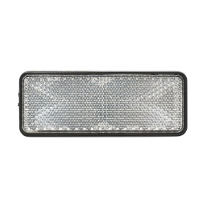 Reflectorizant dreptunghiular cu adeziv 90x32mm alb fata, Cod: BK98486,Brand: BRECKNER GERMANY - Img 1