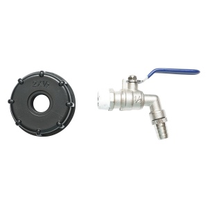 Robinet de scurgere 1/2 alama bazin IBC cu filet int 60 mm, Cod: DISEW77, Brand: AUTOSPEED - Img 2