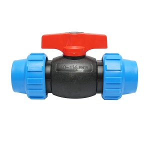 Robinet mufa cu bila D50x1-1/2, PN16, pentru sisteme de irigatii, Cod: BK88533, Brand: BRECKNER GERMANY - Img 1