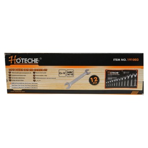 Set chei fixe, 12 buc., 6-32mm, in husa textila, Cod: BK92547 Echivalență: DISFP55, Hoteche - Img 6