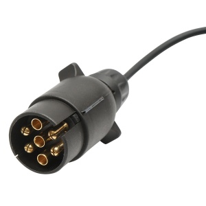 Set lampi LED magnetice pentru remorca, fisa 7 pini, cablu intre stopuri de 2,5m, cablu fisa 7.5m 12 V, Cod: BK69079, Echivalență: DISSA94, Breckner Germany - Img 6