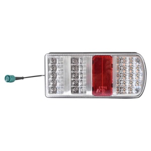 Set lampi spate camion LED 12V E-mark 227x106x55mm, Cod: BK69037, Brand: BRECKNER GERMANY - Img 2