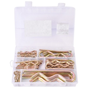 Trusa agrafe de siguranta, 49 pcs., Cod: BK81019 Echivalență: DISBY03, Breckner Germany - Img 1