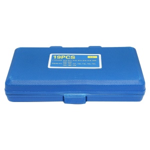 Trusa chei tubulare E-Torx, profil biti TX 19 piese, Cod: BK80615, Brand: BRECKNER GERMANY - Img 4
