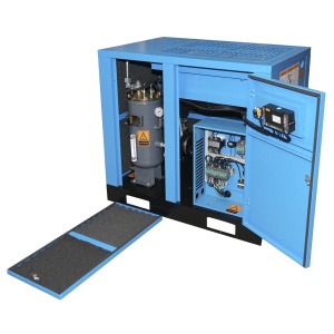 Compresor cu surub 11KW/ 15CP, 1.5mc/min cu uscator, Cod: DISGK63, Brand: BRECKNER GERMANY - Img 4