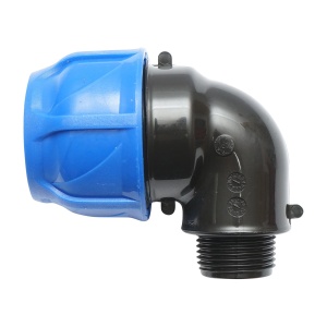 Cot compresiune, cu filet exterior, D40mmx1-1/6 toll, PN16, pentru sisteme de irigatii, Cod: DISLV76, Poelsan - Img 2