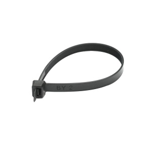 Faseta, colier plastic 7.6x200mm, negru, set 100buc, Cod: DISMT66, Brand: BRECKNER GERMANY - Img 3