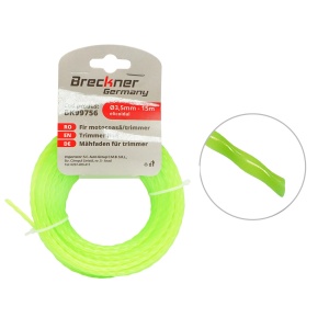 Fir elicoidal pentru motocoasa 3.5mm x 15m, Cod: BK99756, Brand: BRECKNER GERMANY - Img 1