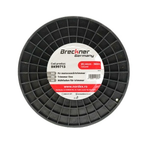 Fir rotund pentru motocoasa, 2.4 mm x 360 m, Cod: BK99713, Brand: BRECKNER GERMANY - Img 4