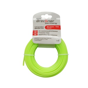 Fir rotund pentru motocoasa 3.5mm x 15m, Cod: BK99755, Brand: BRECKNER GERMANY - Img 2