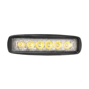 Lampa tip bara cu 6 LED-uri 10-60V 18W unghi radiere 30 de grade tip spot 160x43x42mm, Cod: BK69006S, Brand: BRECKNER GERMANY - Img 1